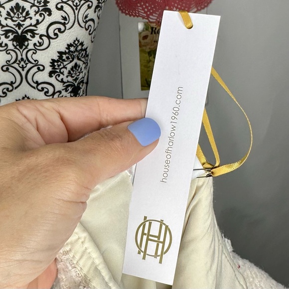 NWT House of Harlow 1960 Tweed Mini Dress Size Large - Picture 11 of 13